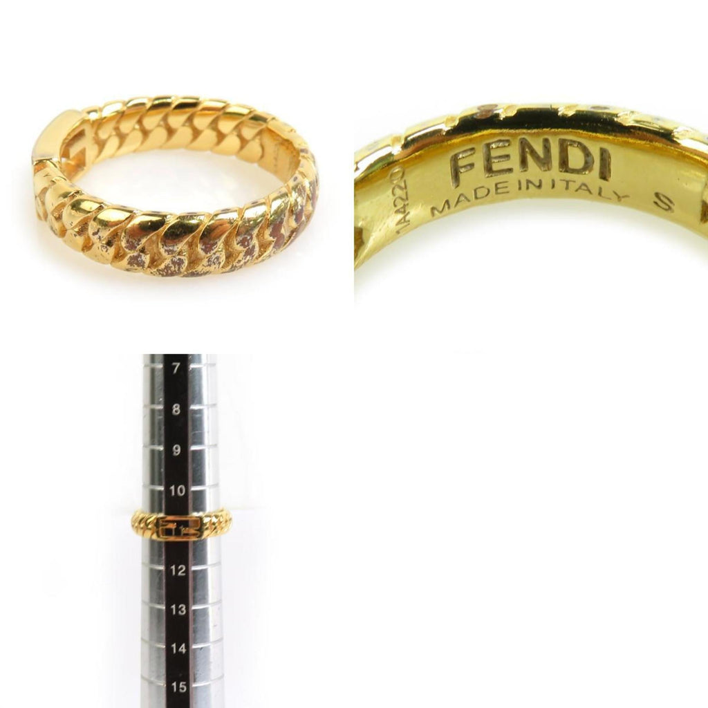 Baguette Ring Gold Metal