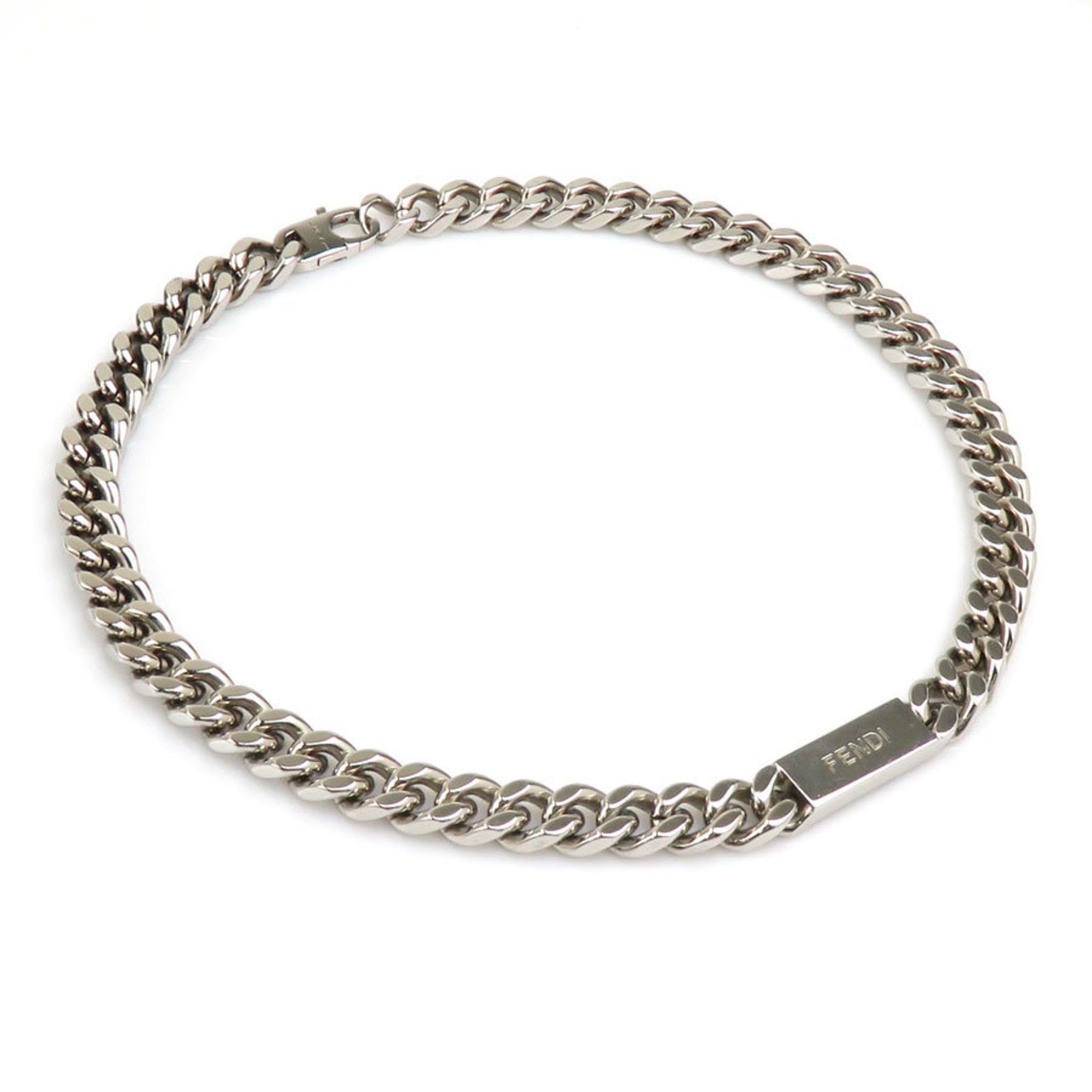 Pendant Necklace Metal Silver