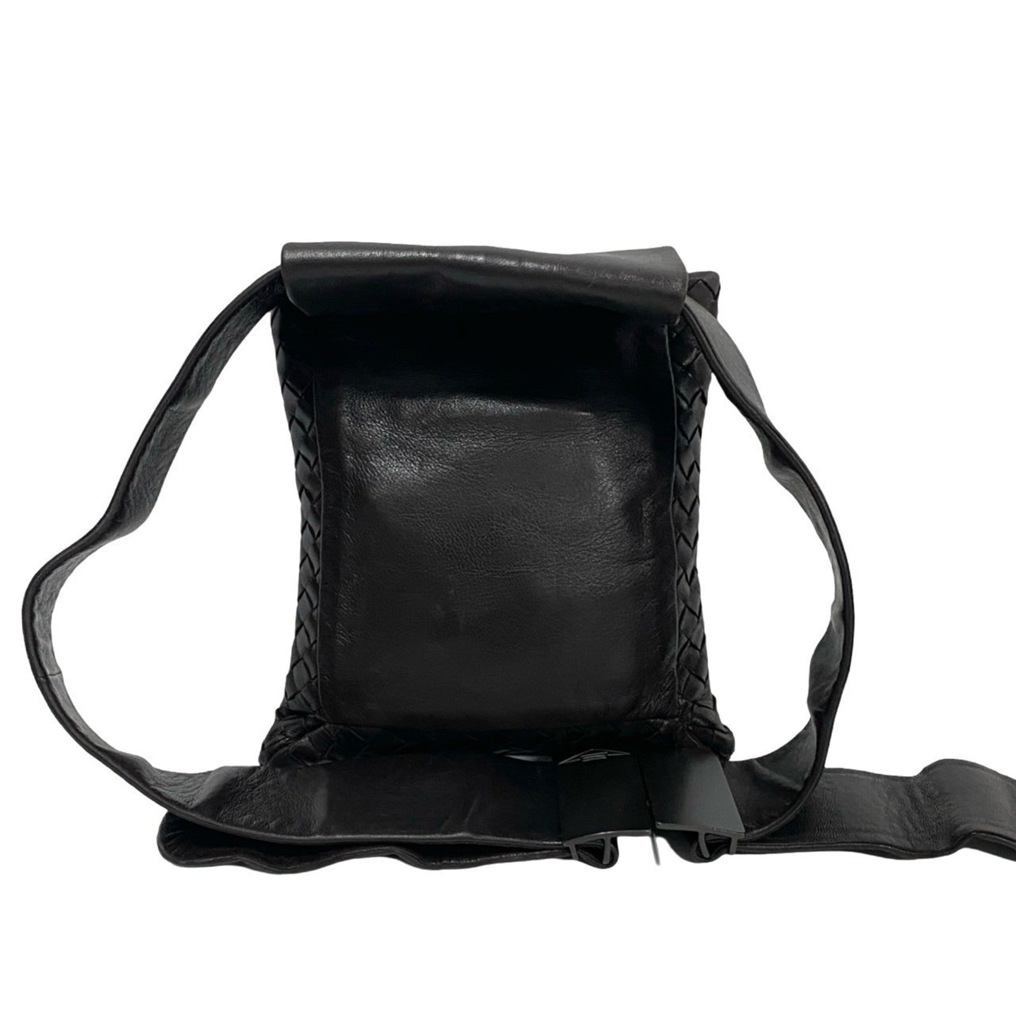 Virgule Shoulder Bag Intrecciato Nappa Small