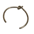 Knot Bangle Sterling Silver Bracelet