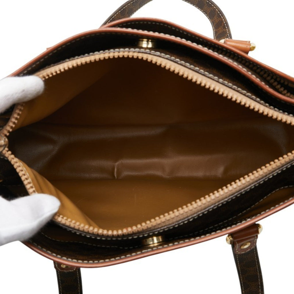 Vintage Duffle Bag Macadam Coated Canvas Medium