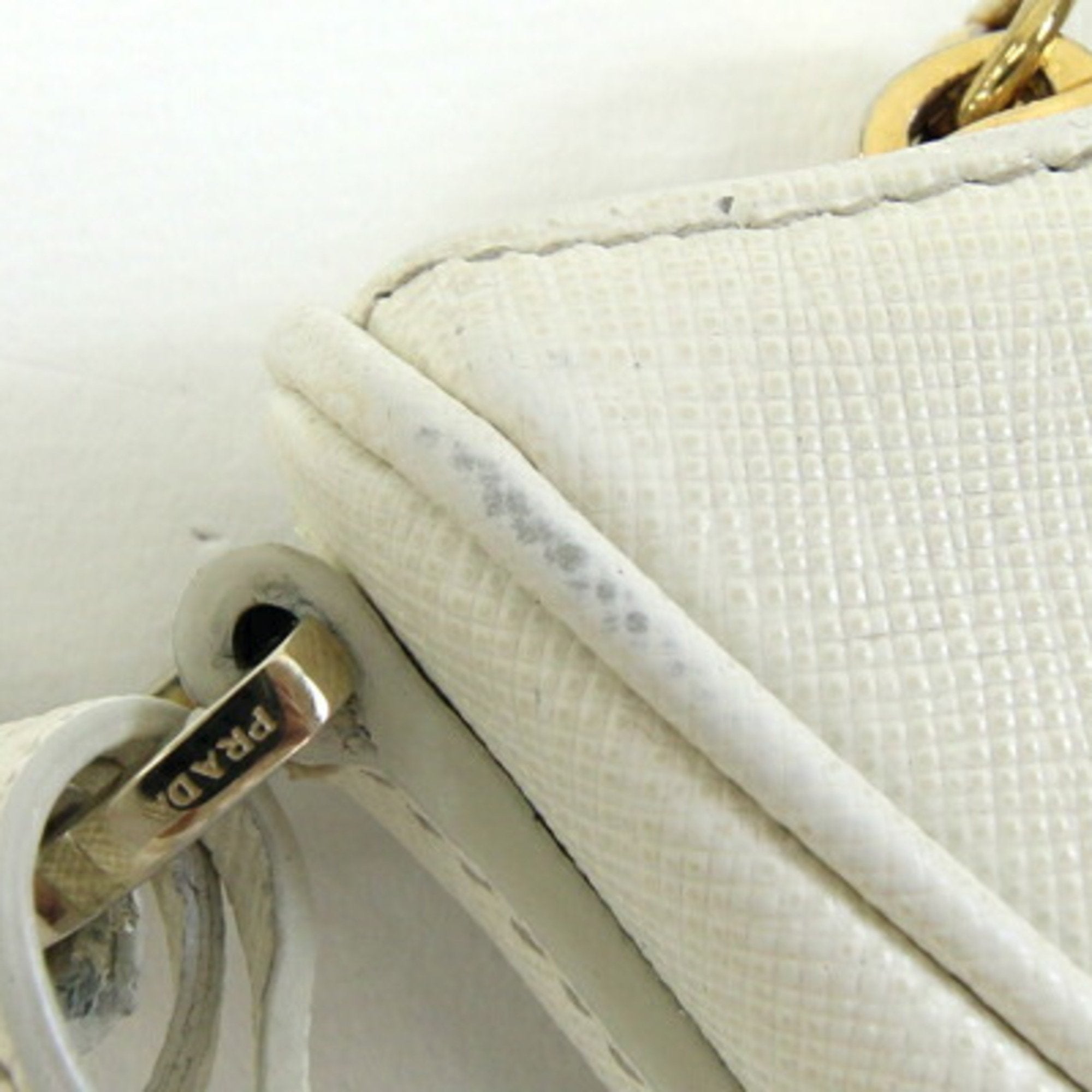 Adjustable Handle Zip Hobo Saffiano Leather Mini