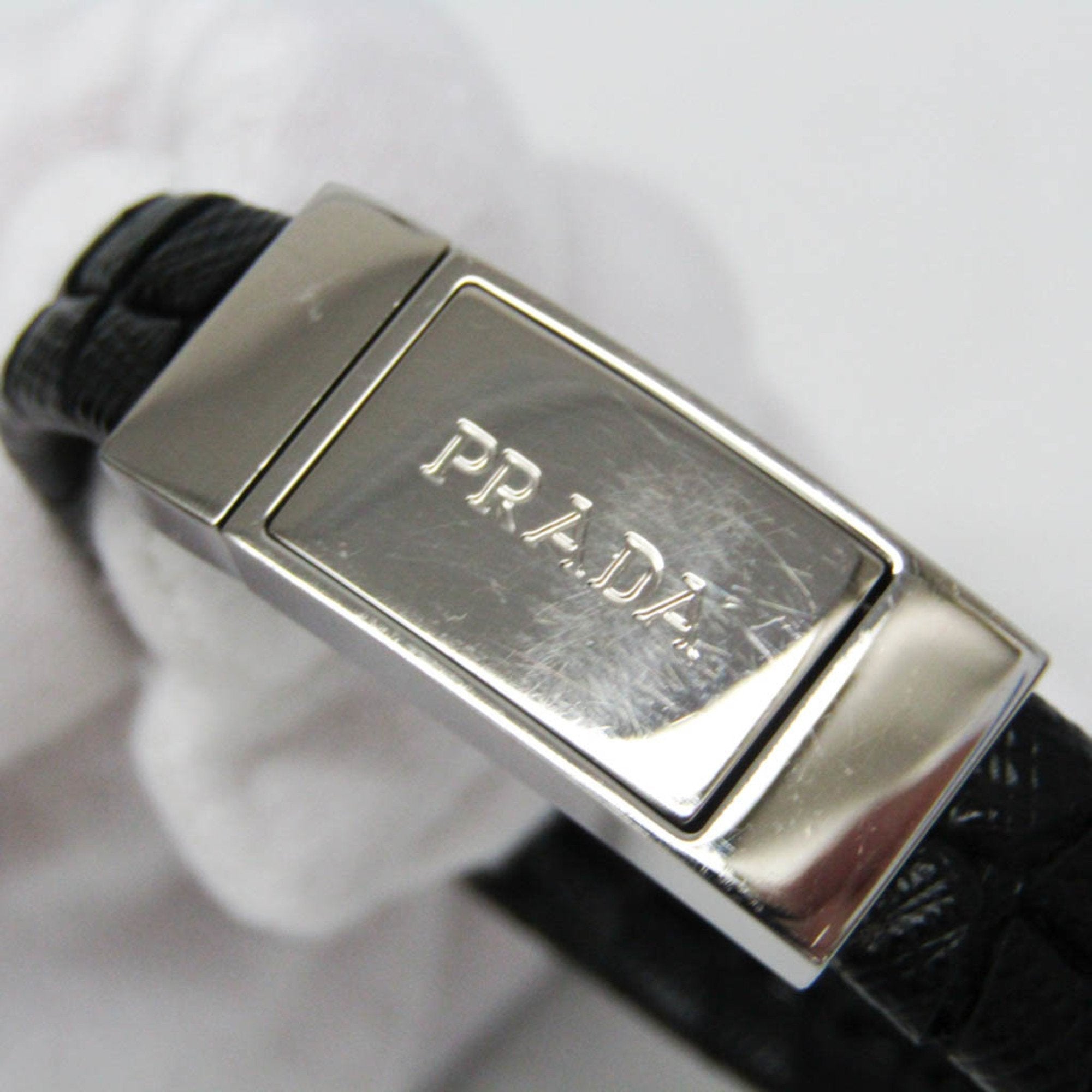 Saffiano Bracelet Leather Black