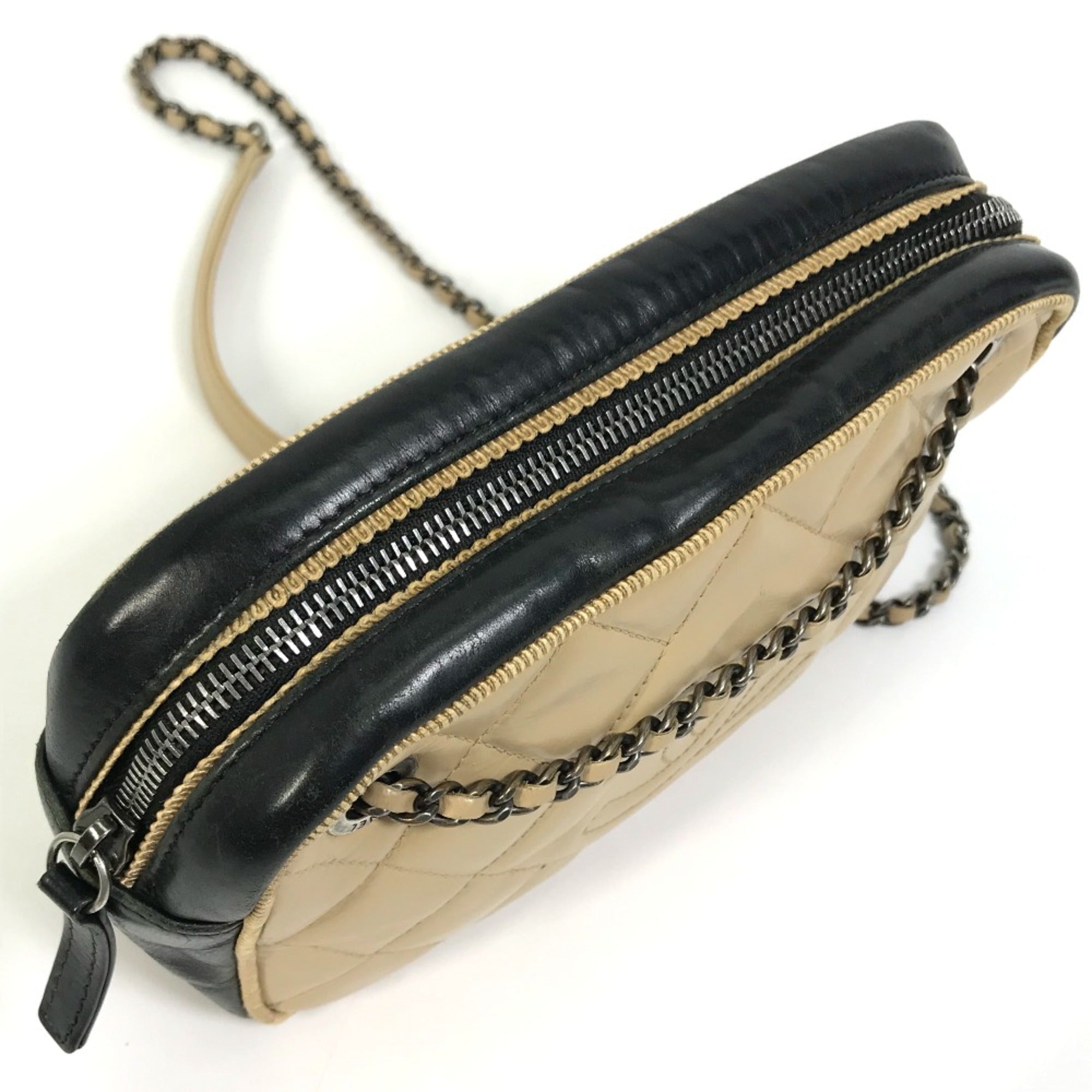 Ballerine Camera Case Bag Quilted Calfskin Small
