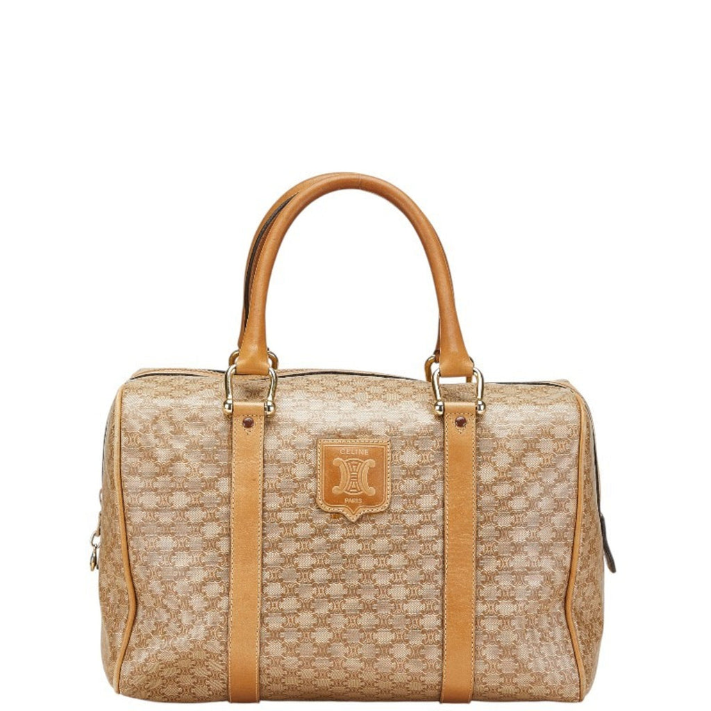 Vintage Duffle Bag Macadam Coated Canvas Medium