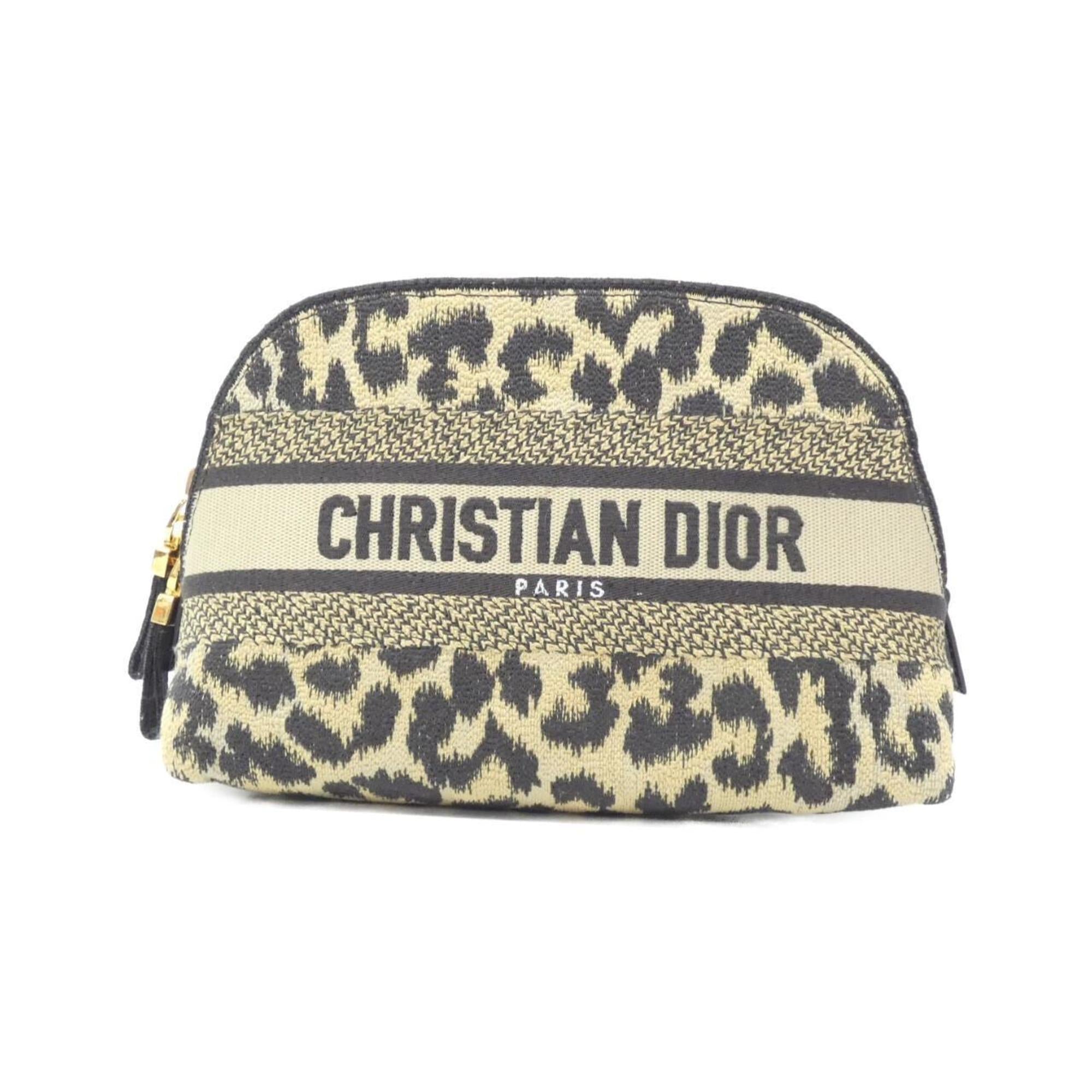 DiorTravel Convertible Vanity Case Embroidered Canvas Small
