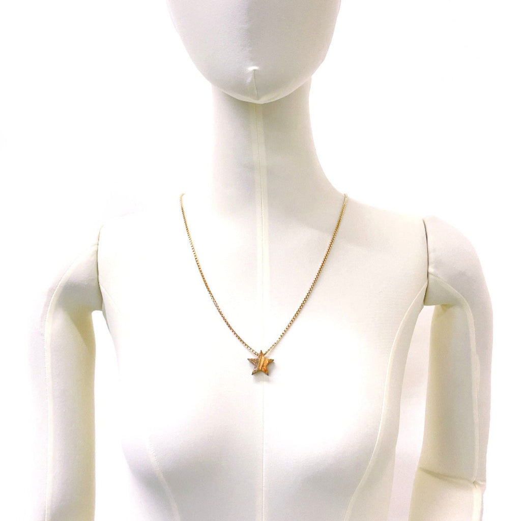 Star Motif Pendant Necklace Sterling Silver