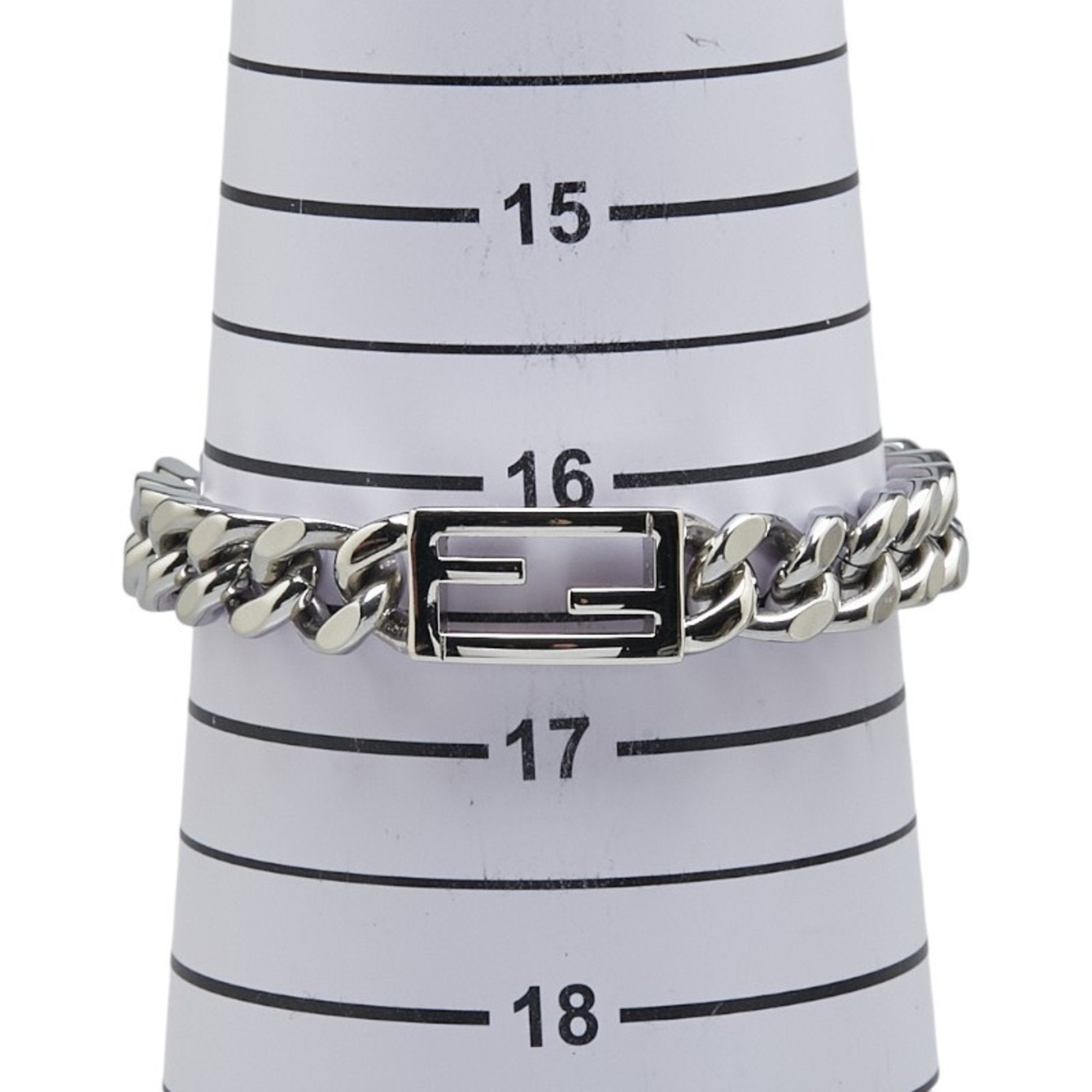 Baguette Chain Bracelet Sterling Silver