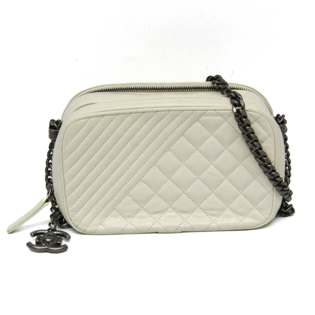 Coco Boy Camera Bag Quilted Leather Small
