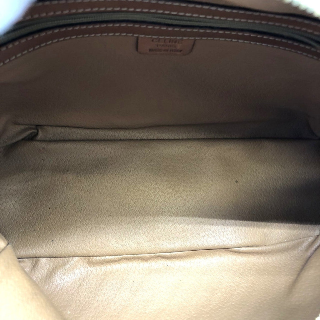 Vintage Duffle Bag Macadam Coated Canvas Large