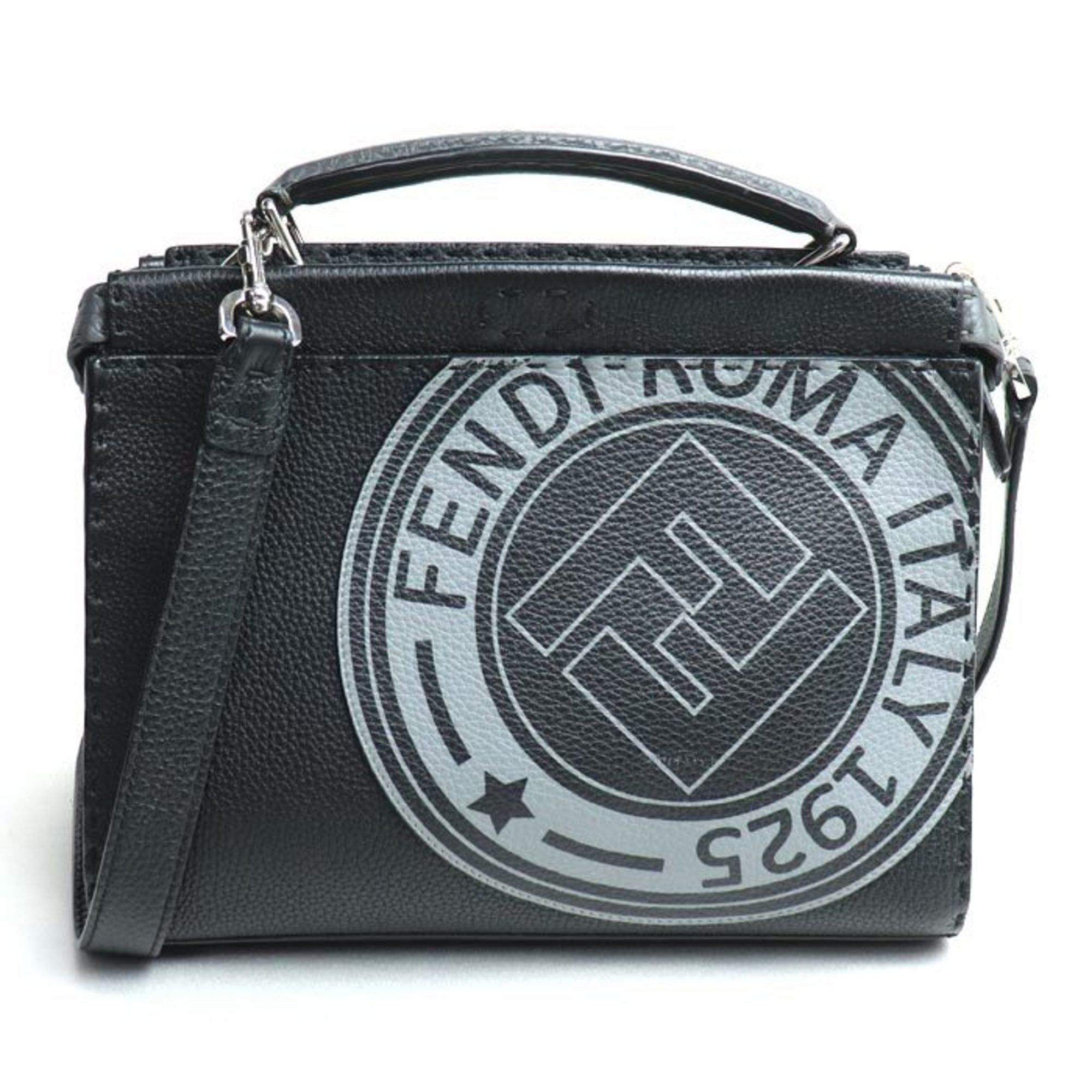 Peekaboo ISeeU Bag Printed Leather Mini