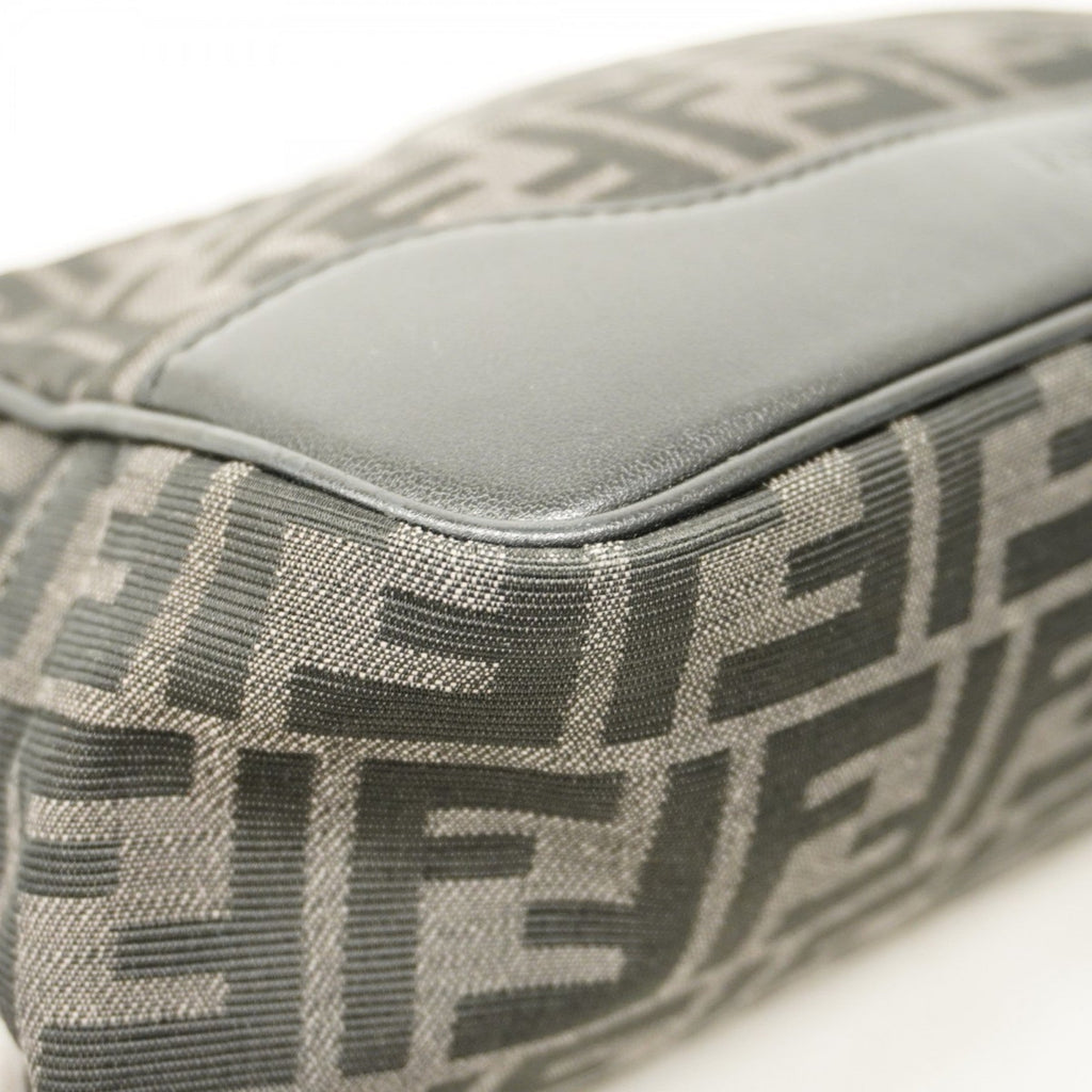 Logo Camera Case Bag Zucca Coated Canvas Medium