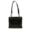 Vintage Timeless Chain Shoulder Bag Patent Medium