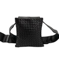 Virgule Shoulder Bag Intrecciato Nappa Small