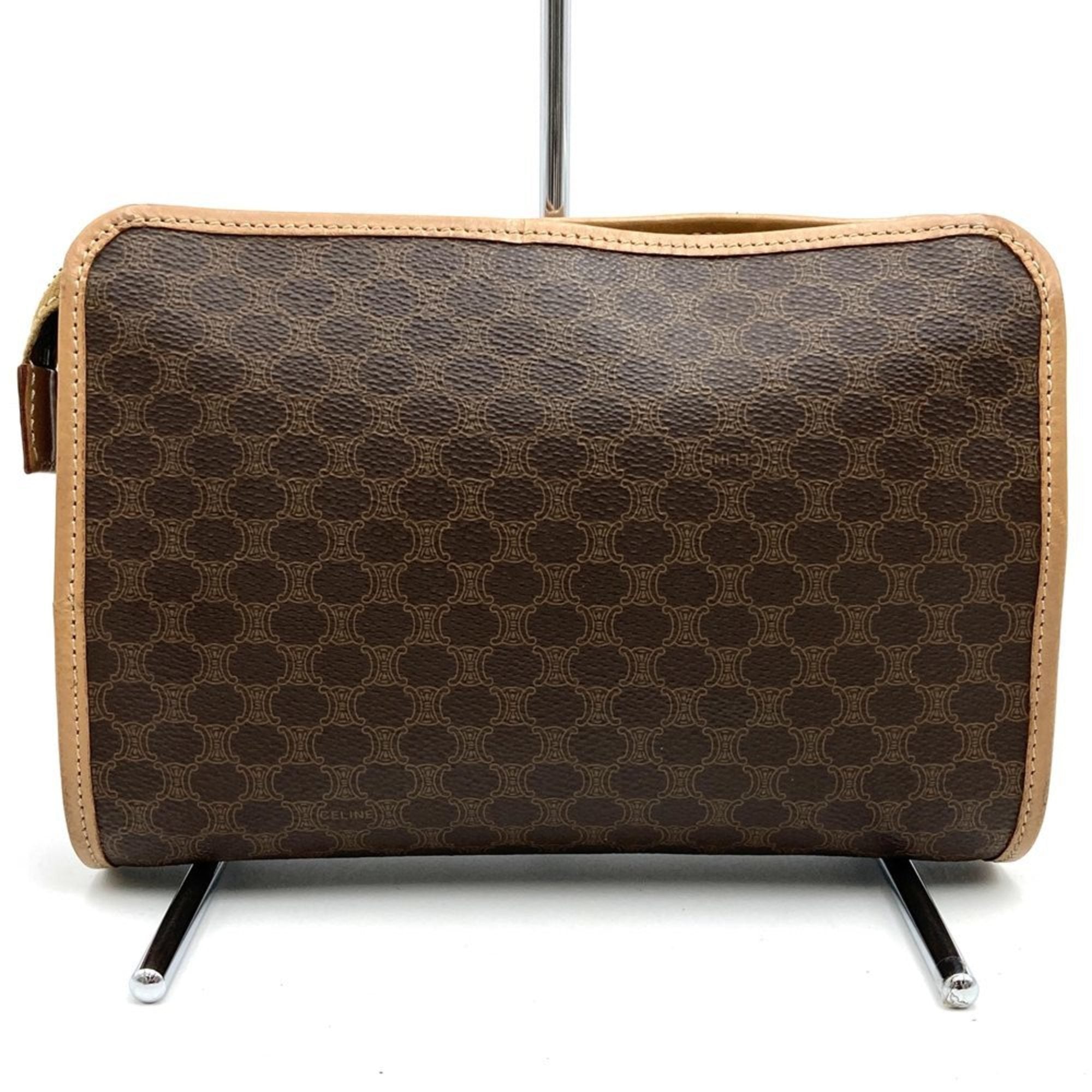 Vintage Duffle Bag Macadam Coated Canvas Medium