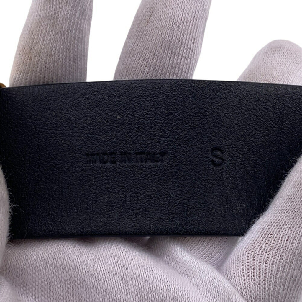 Bracelet Gold and Leather