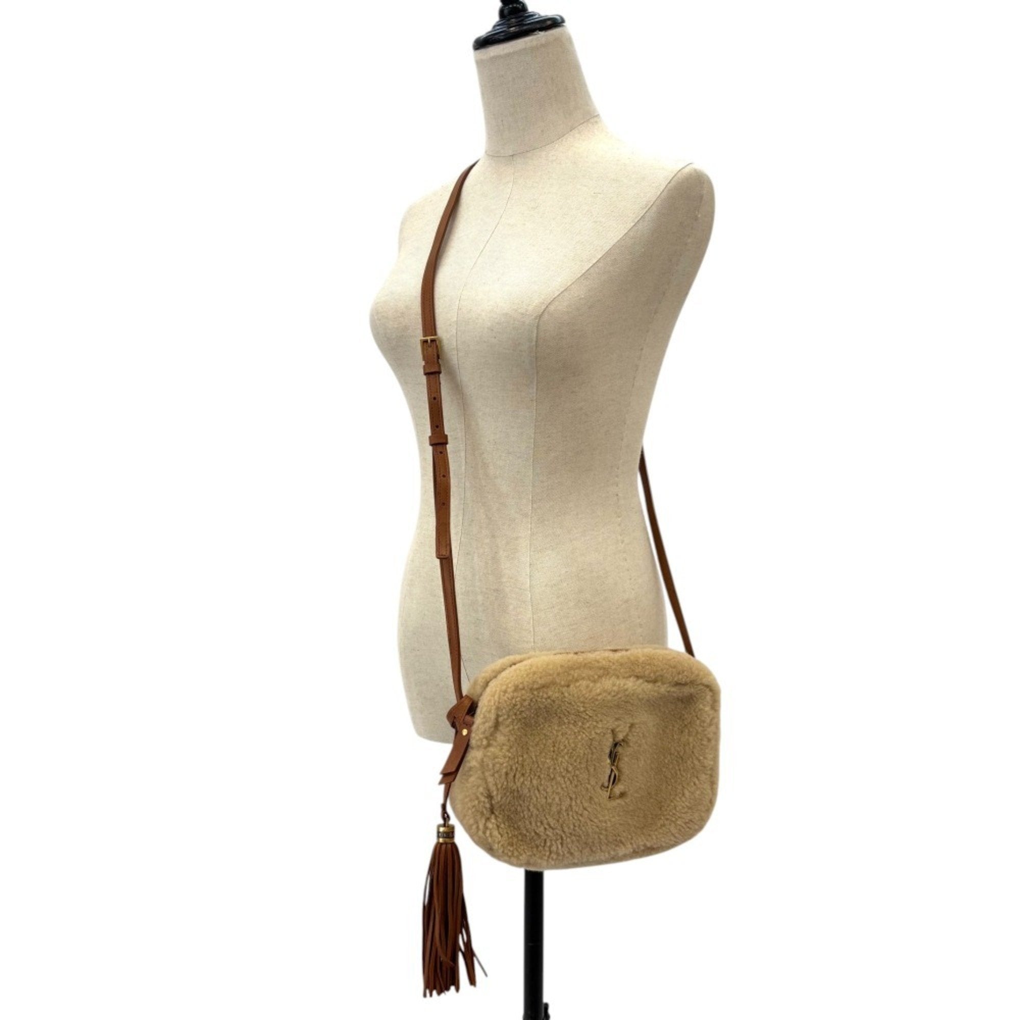Lou Camera Bag Shearling Small