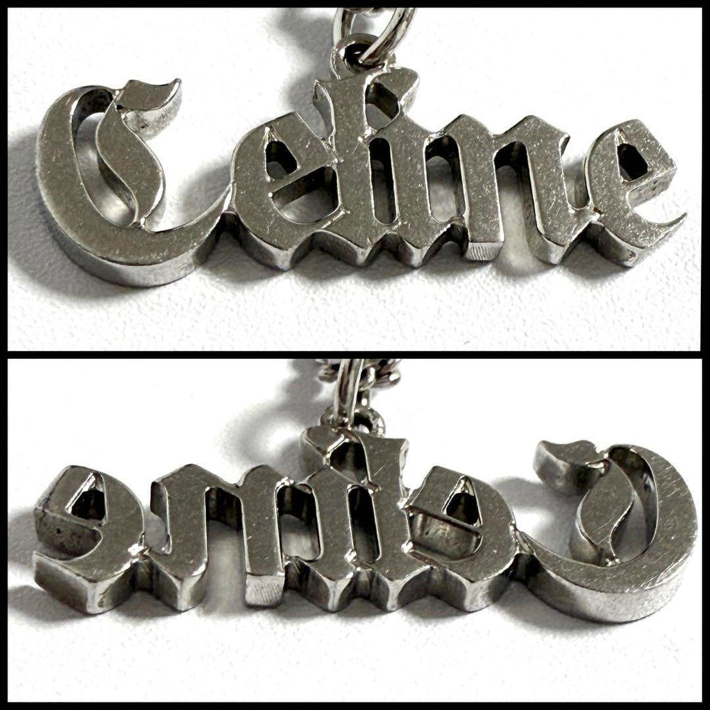 Gothic Pendant Necklace Sterling Silver