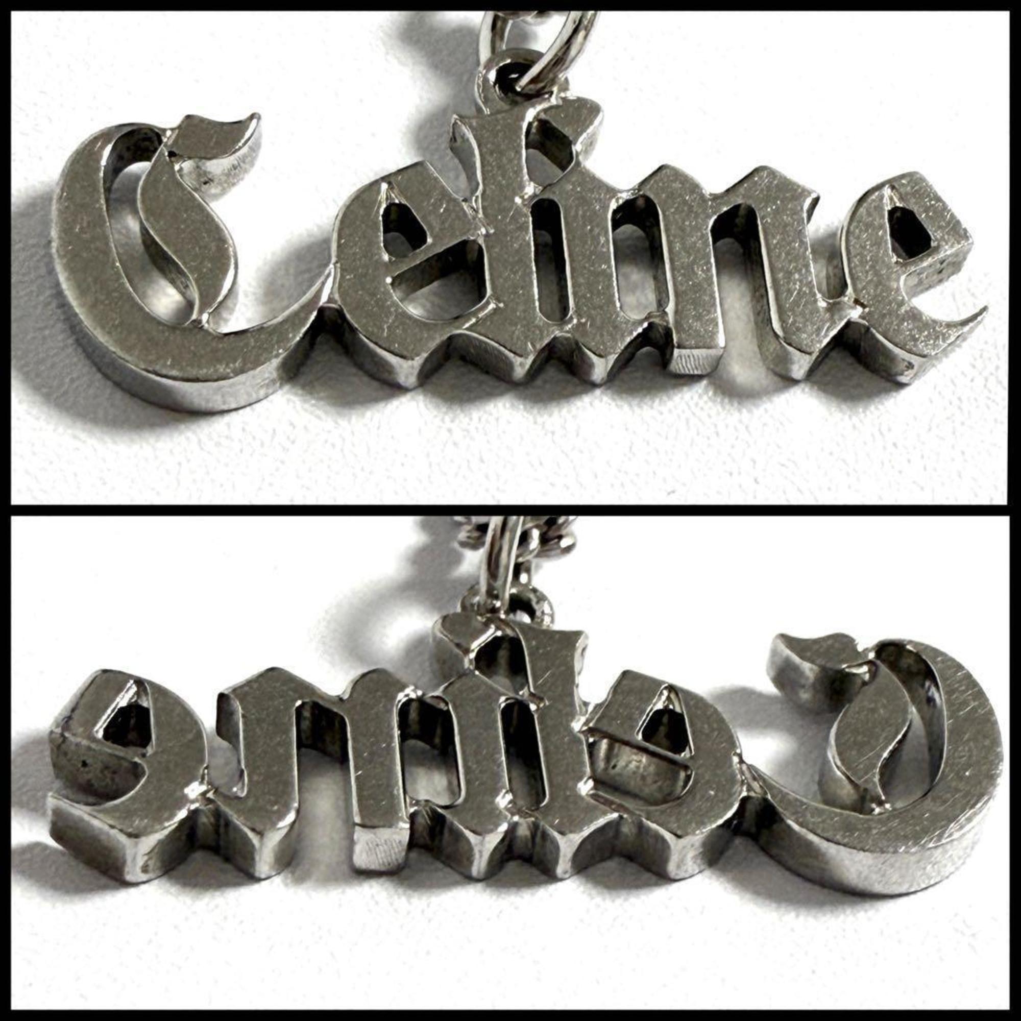 Gothic Pendant Necklace Sterling Silver