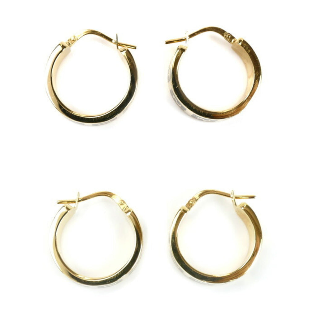Earrings Gold-Tone Metal