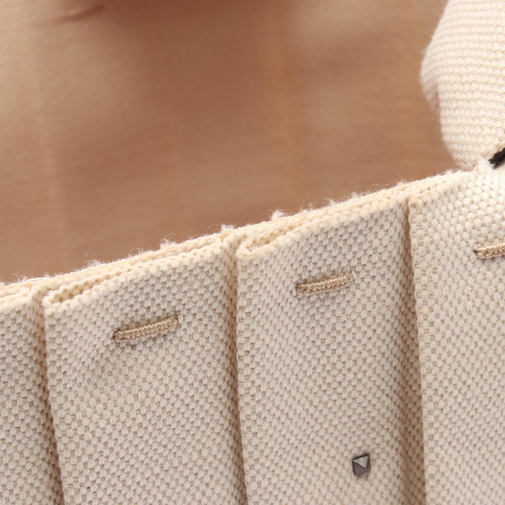 Atelier 05 Tote Pleated Canvas Medium