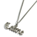 Gothic Pendant Necklace Sterling Silver
