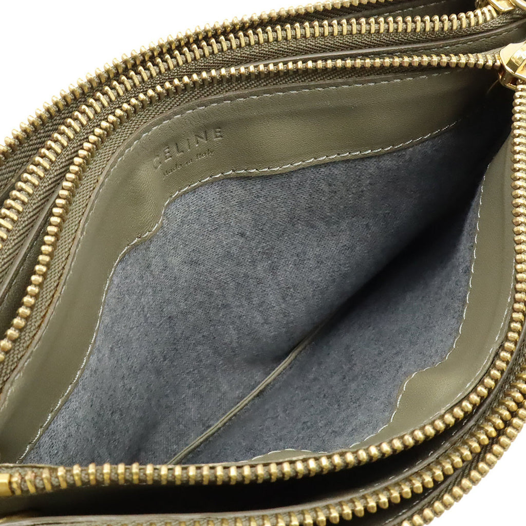 Trio Crossbody Bag Leather Small