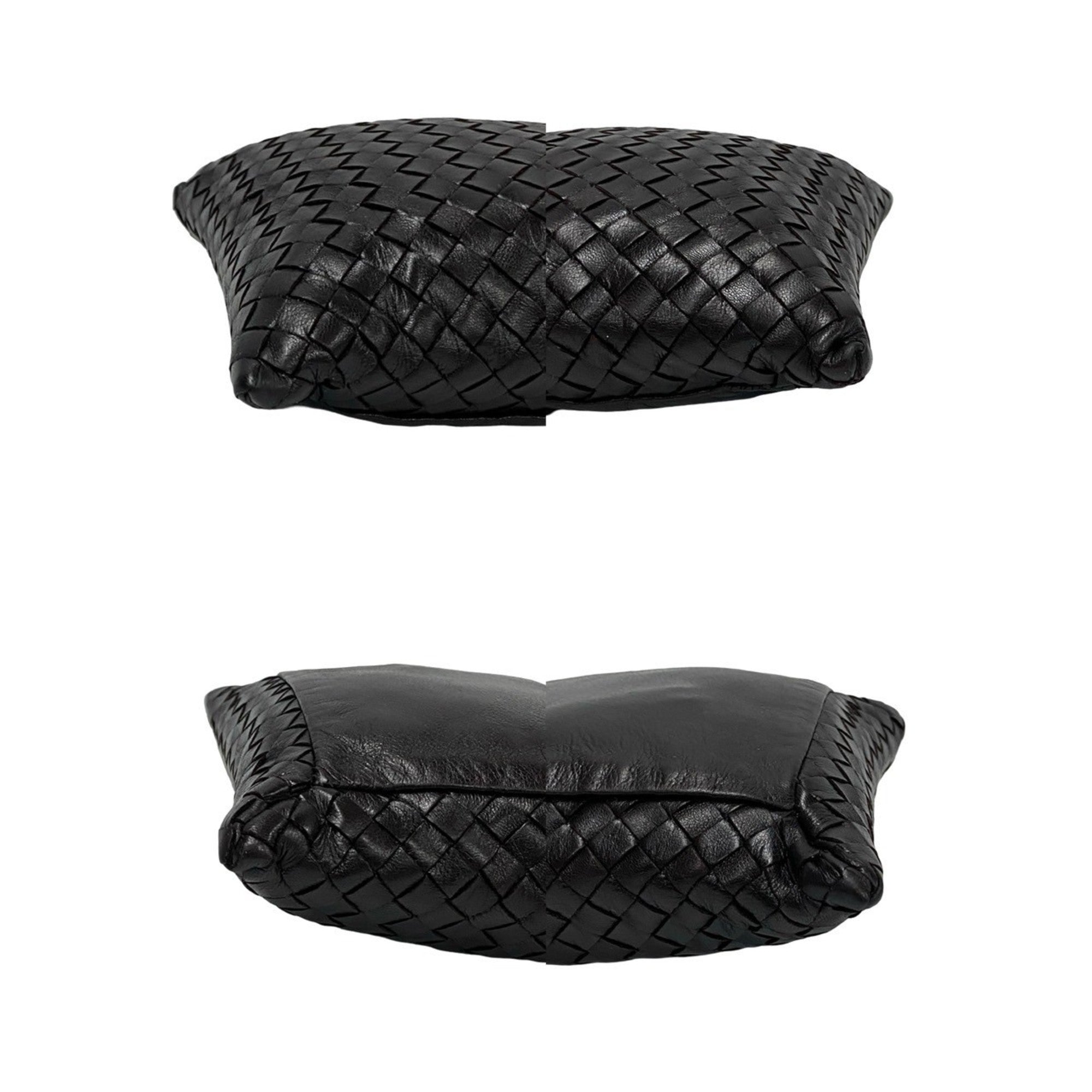Virgule Shoulder Bag Intrecciato Nappa Small