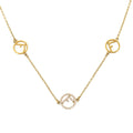 Pendant Necklace Metal Gold