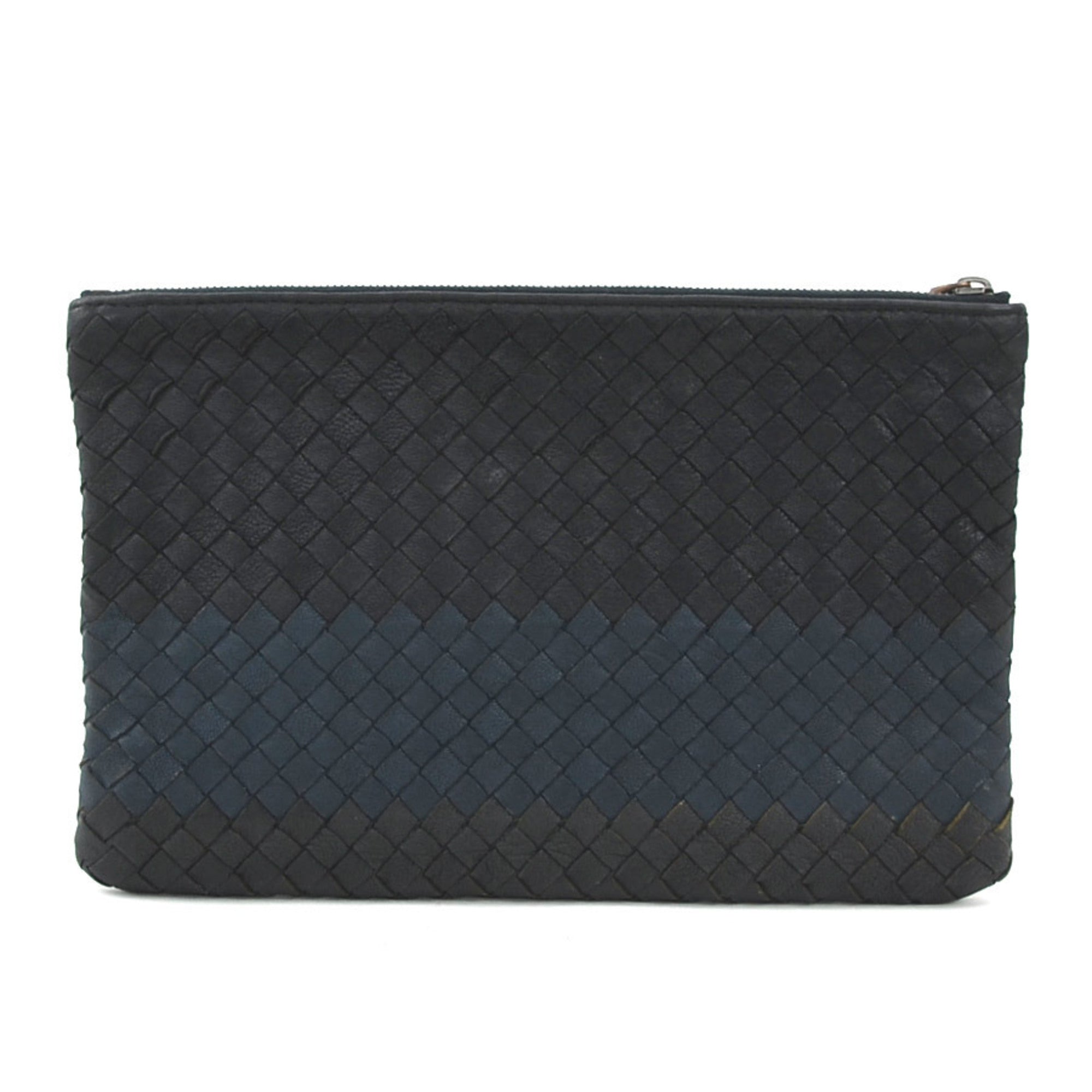 Fold Over Turnlock Clutch Intrecciato Nappa
