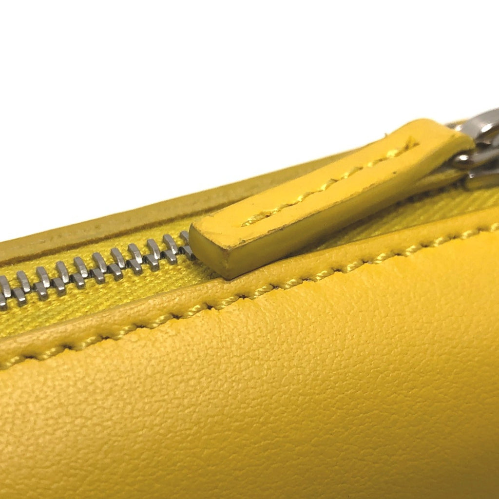 Charm Yellow Leather Handbag Charm