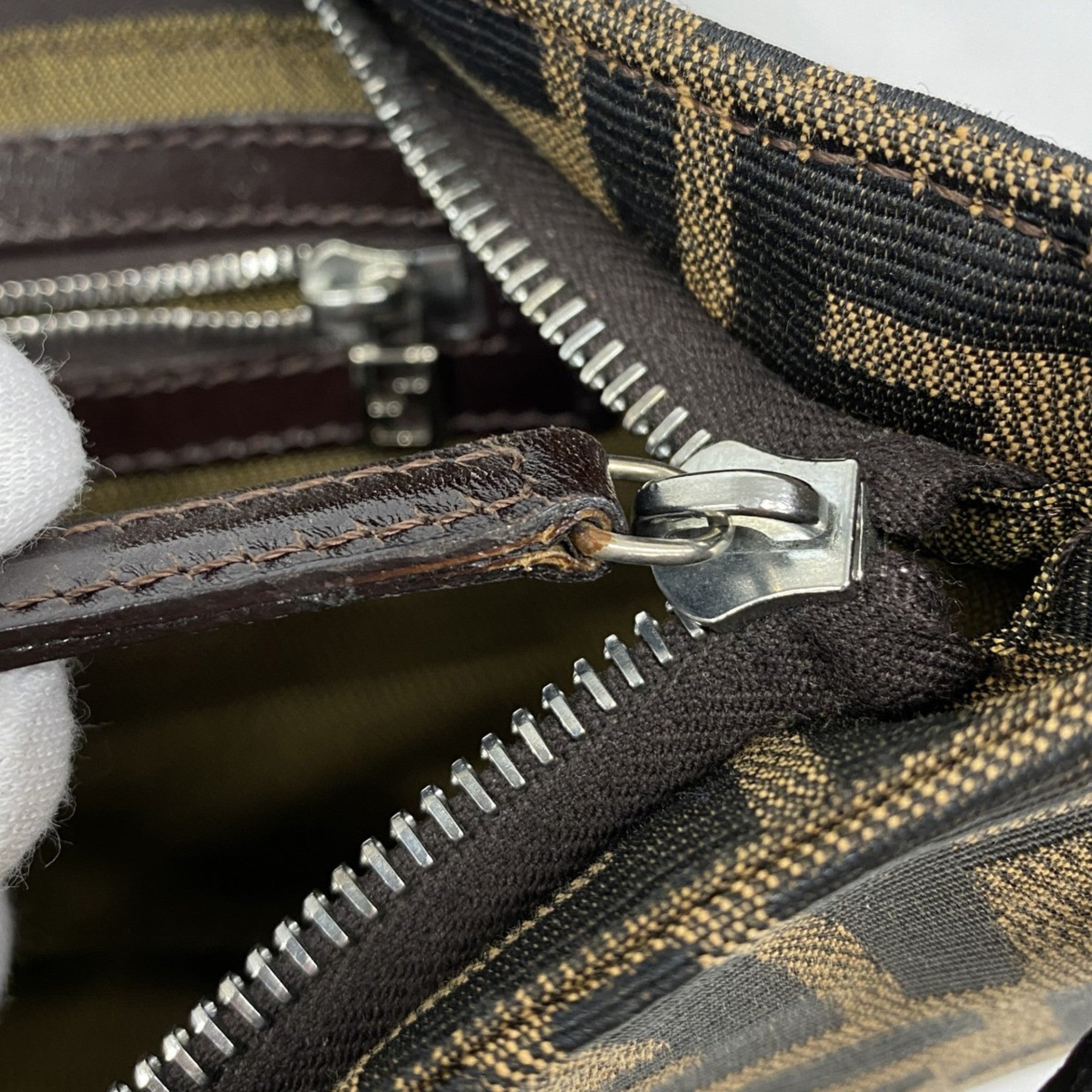 Baguette Bag Zucca Canvas