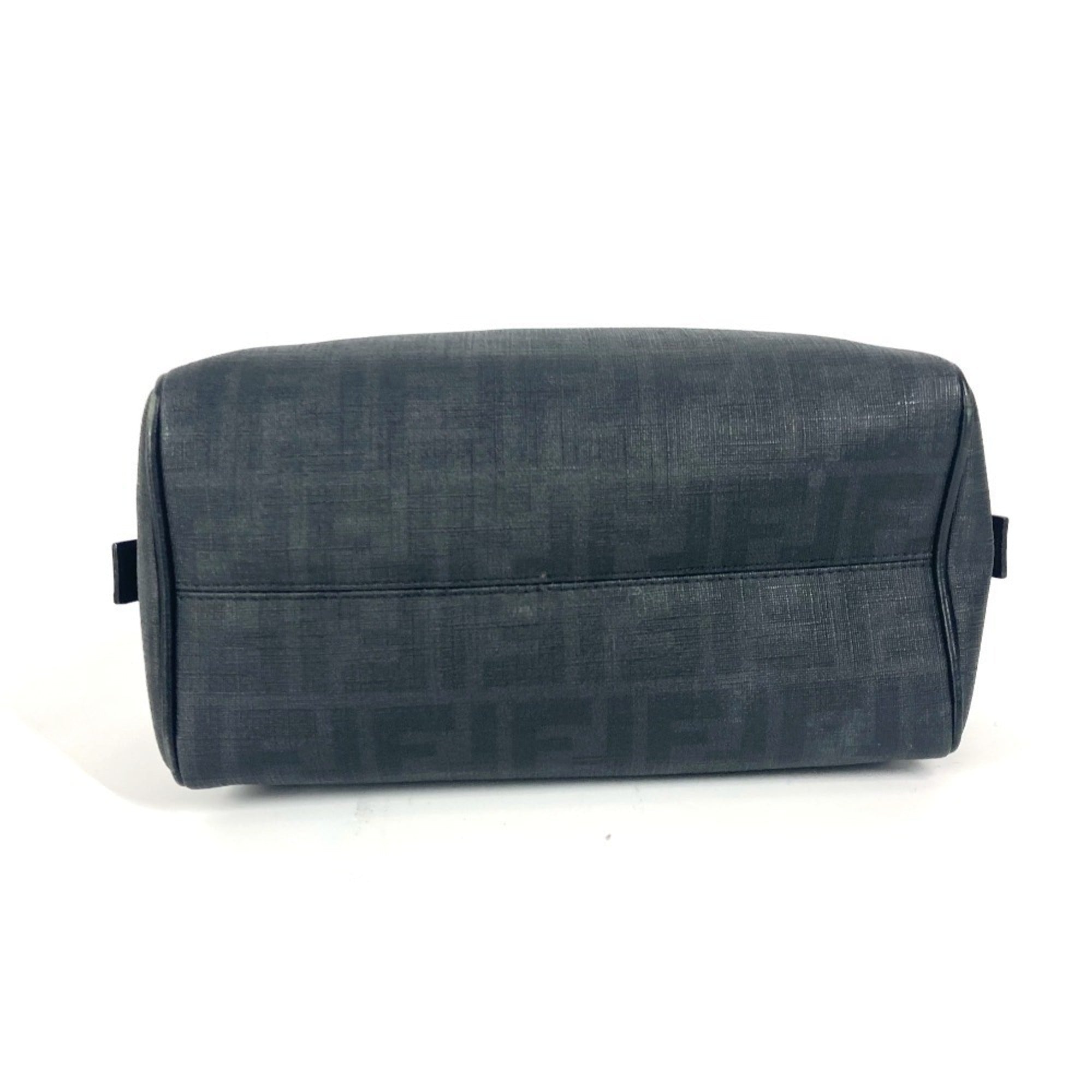 Chain Pochette Zucca Coated Canvas