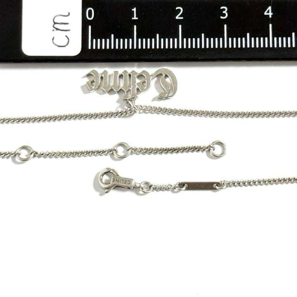 Gothic Pendant Necklace Sterling Silver