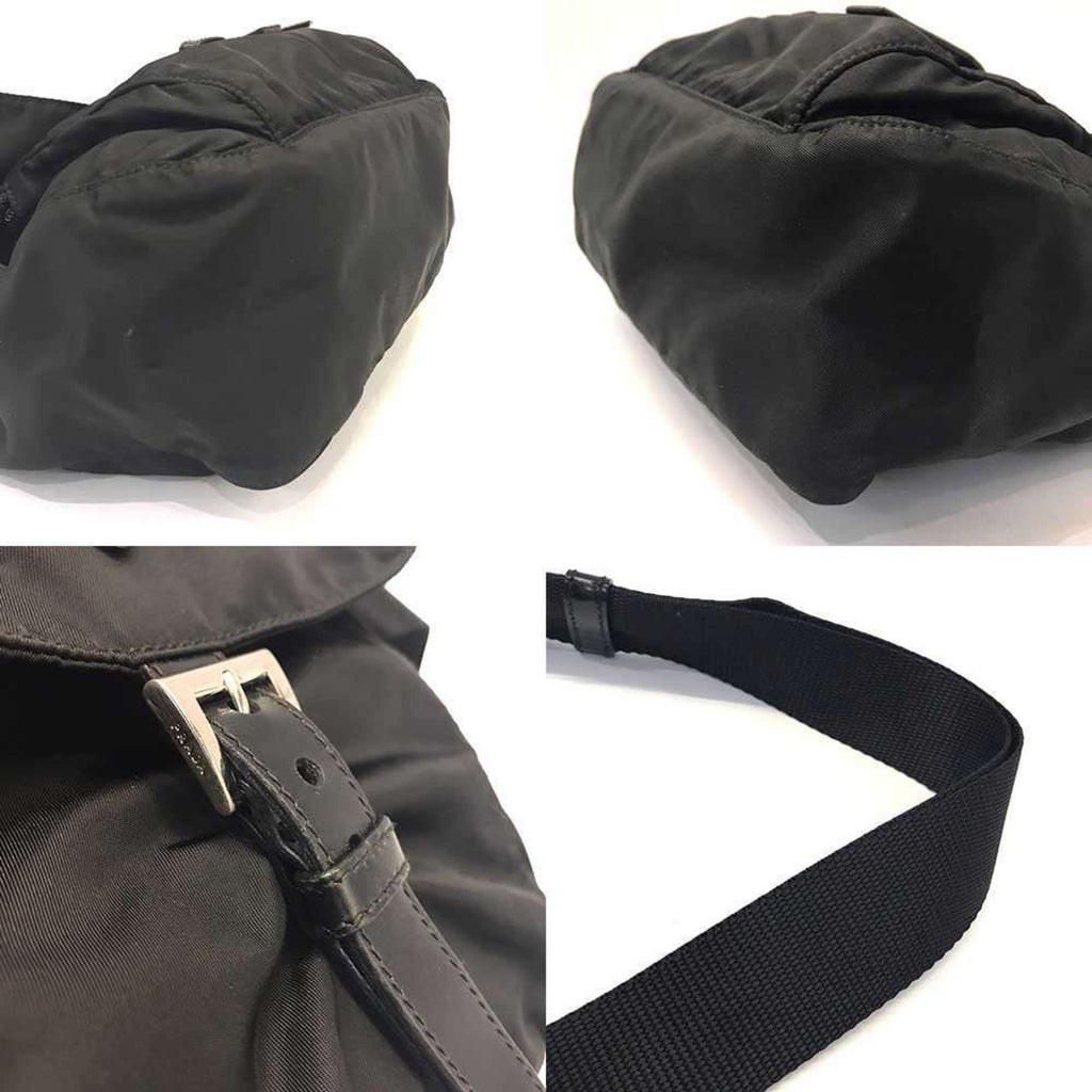 Buckle Messenger Bag Tessuto Small
