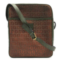 Front Pocket Messenger Bag Zucchino Coated Canvas Medium