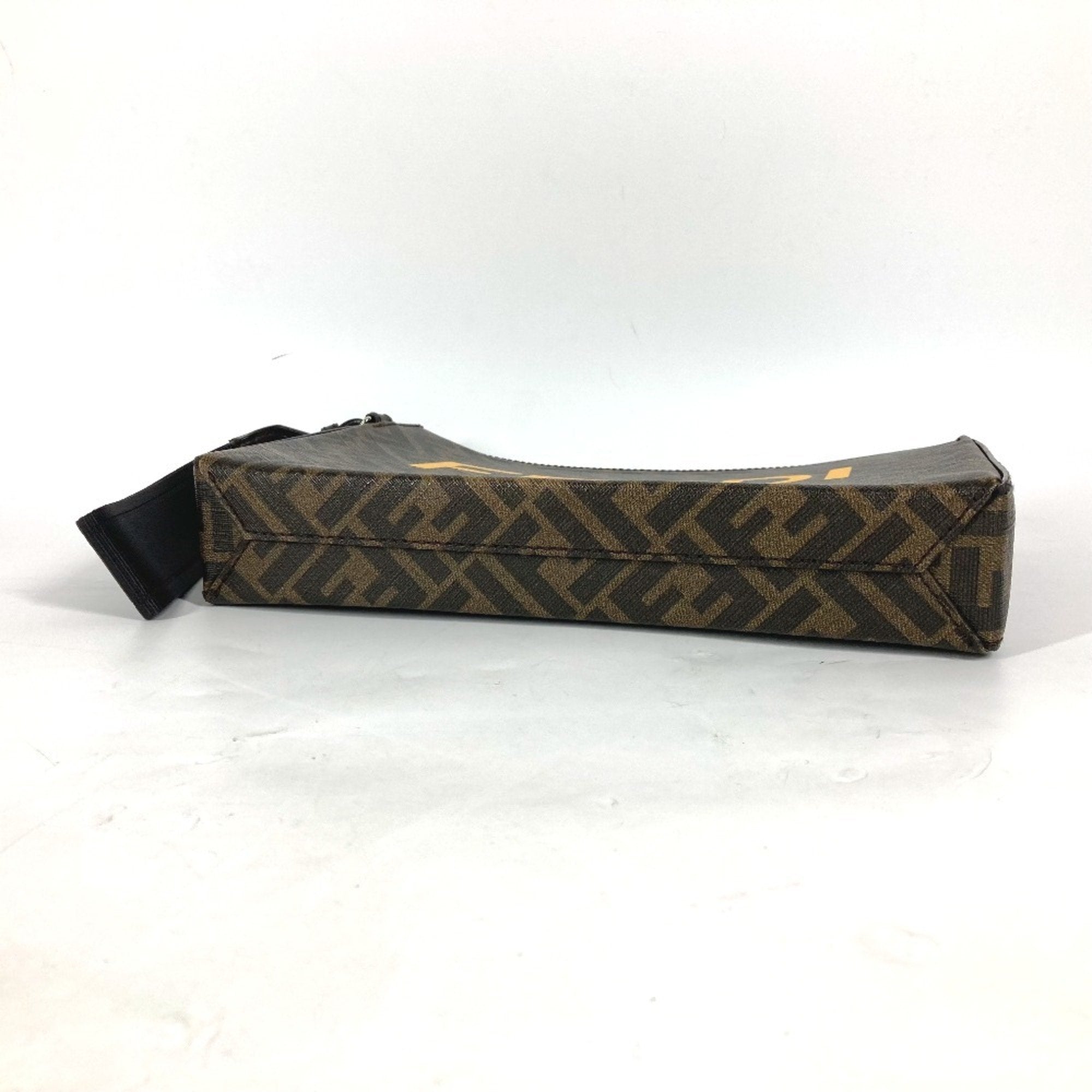 Logo Camera Case Bag Zucca Coated Canvas Medium