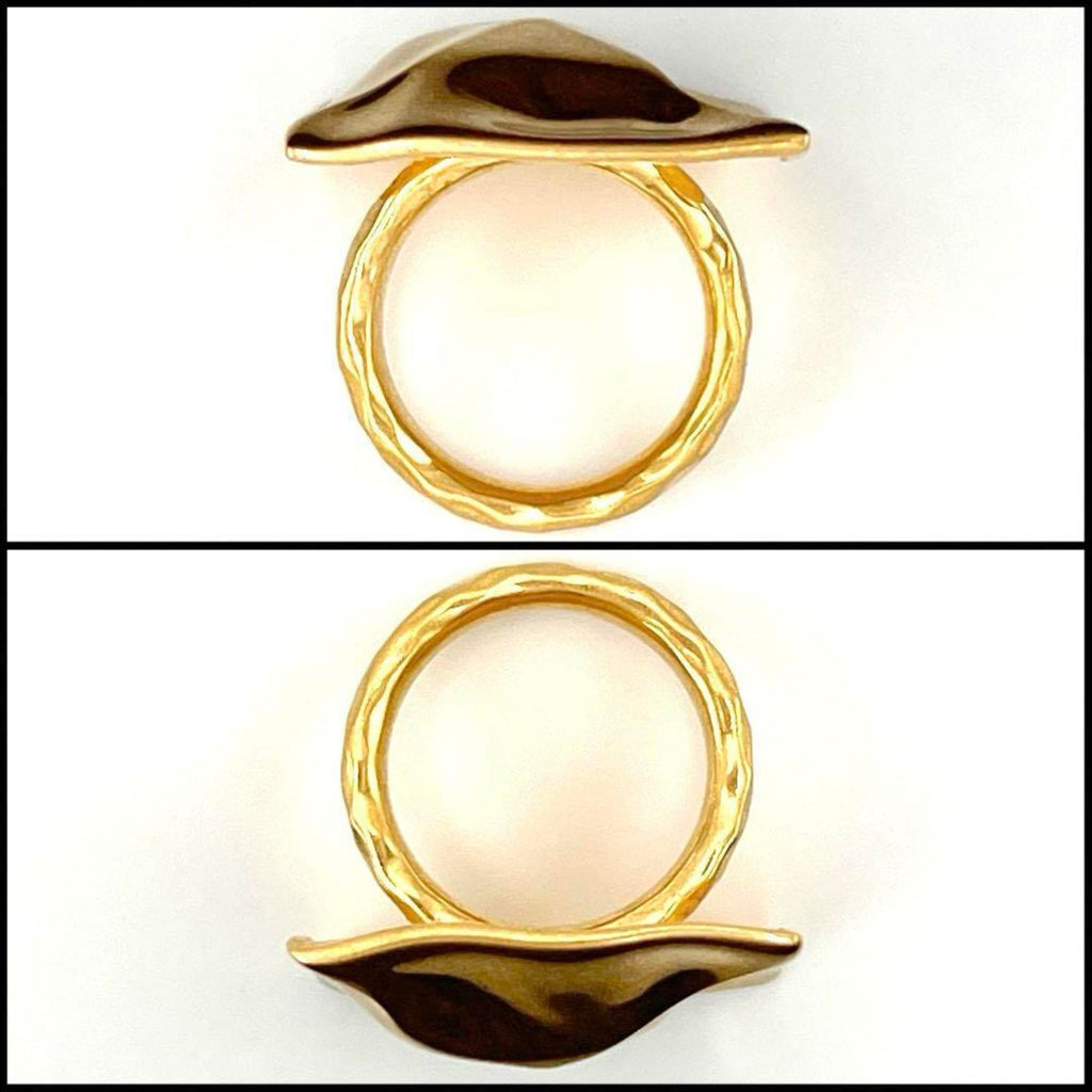 Roman Stud Ring Metal