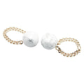 Earrings Stud Gold-Tone Metal