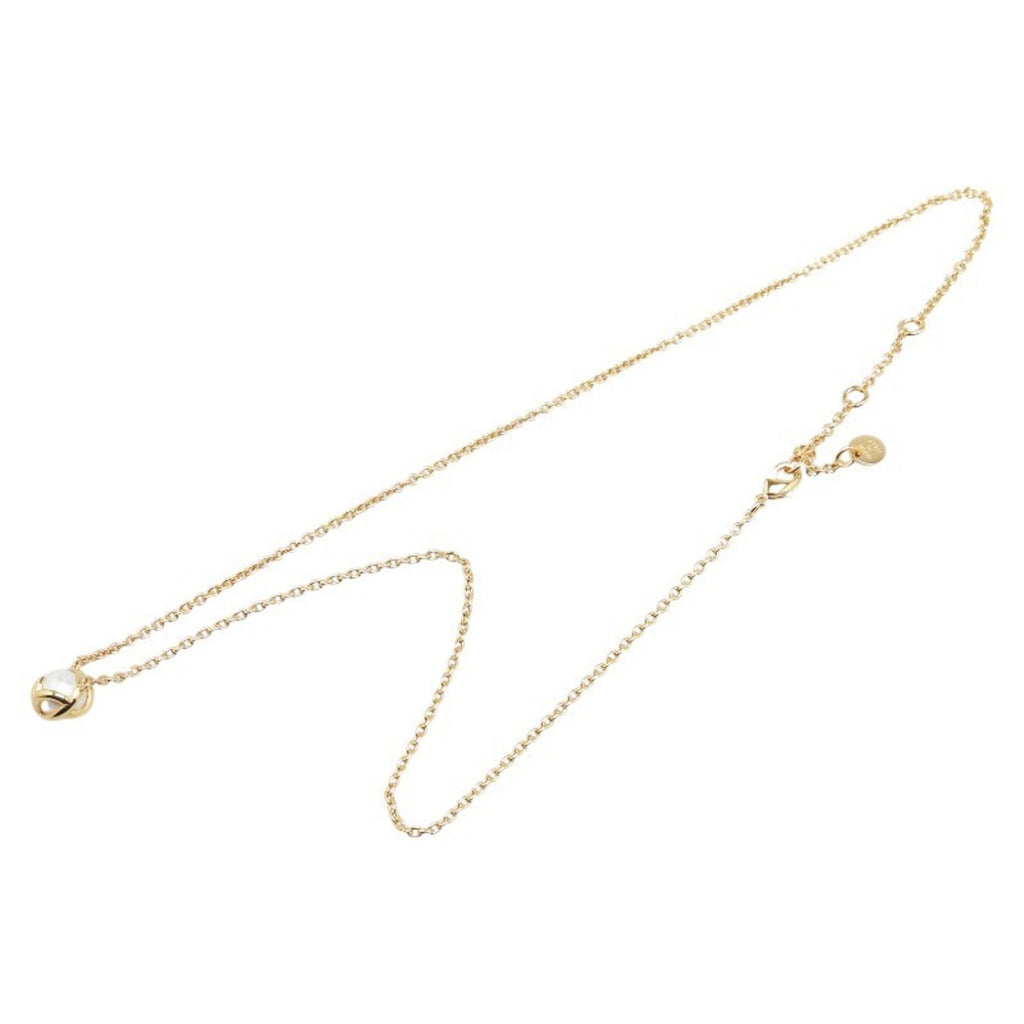 Pendant Necklace Gold With Artificial Pearl
