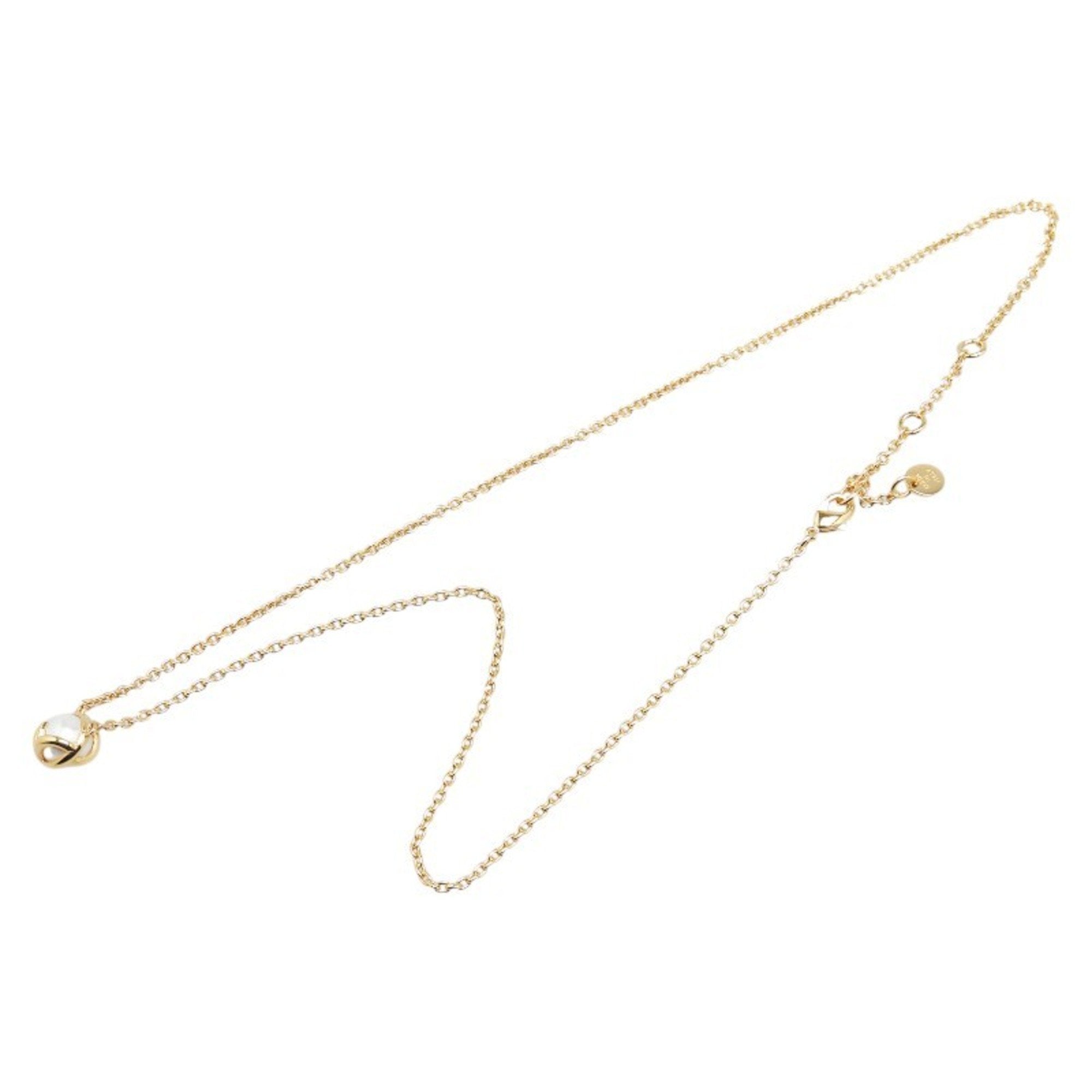 Pendant Necklace Gold With Artificial Pearl