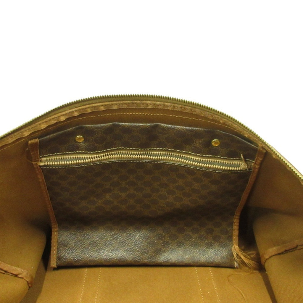 Vintage Duffle Bag Macadam Coated Canvas Large