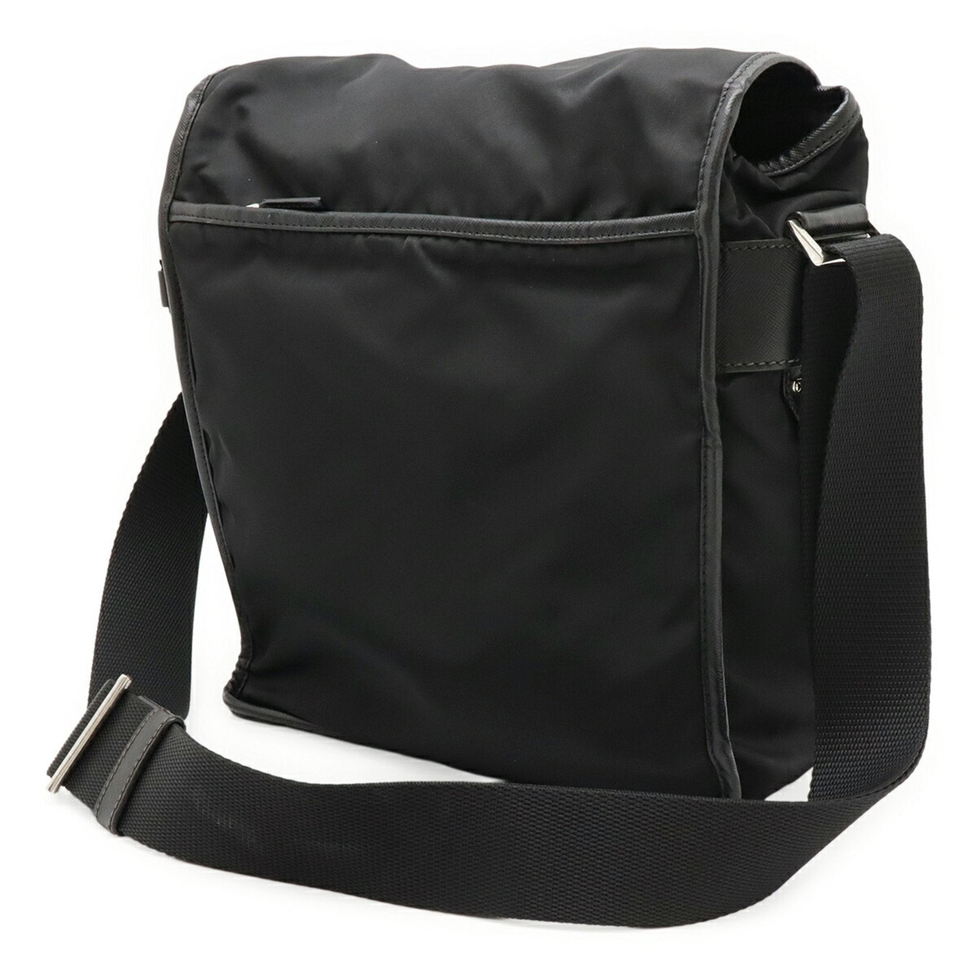 Buckle Messenger Bag Tessuto Small