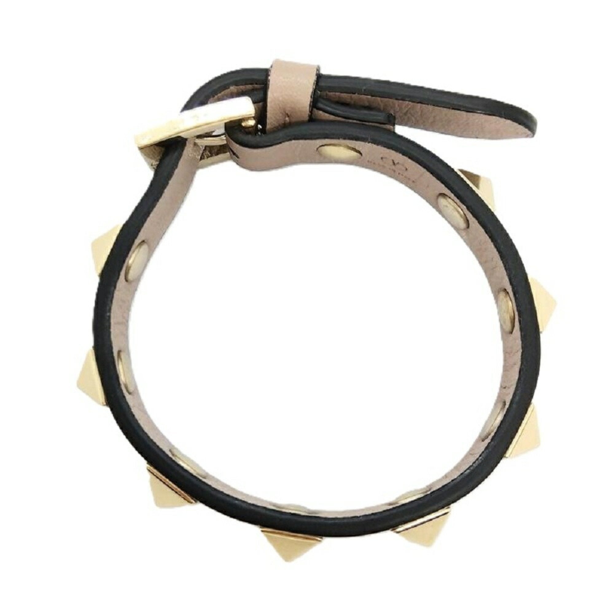 Rockstud Bracelet Leather