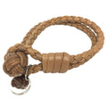 Charm Bracelet Leather Camel