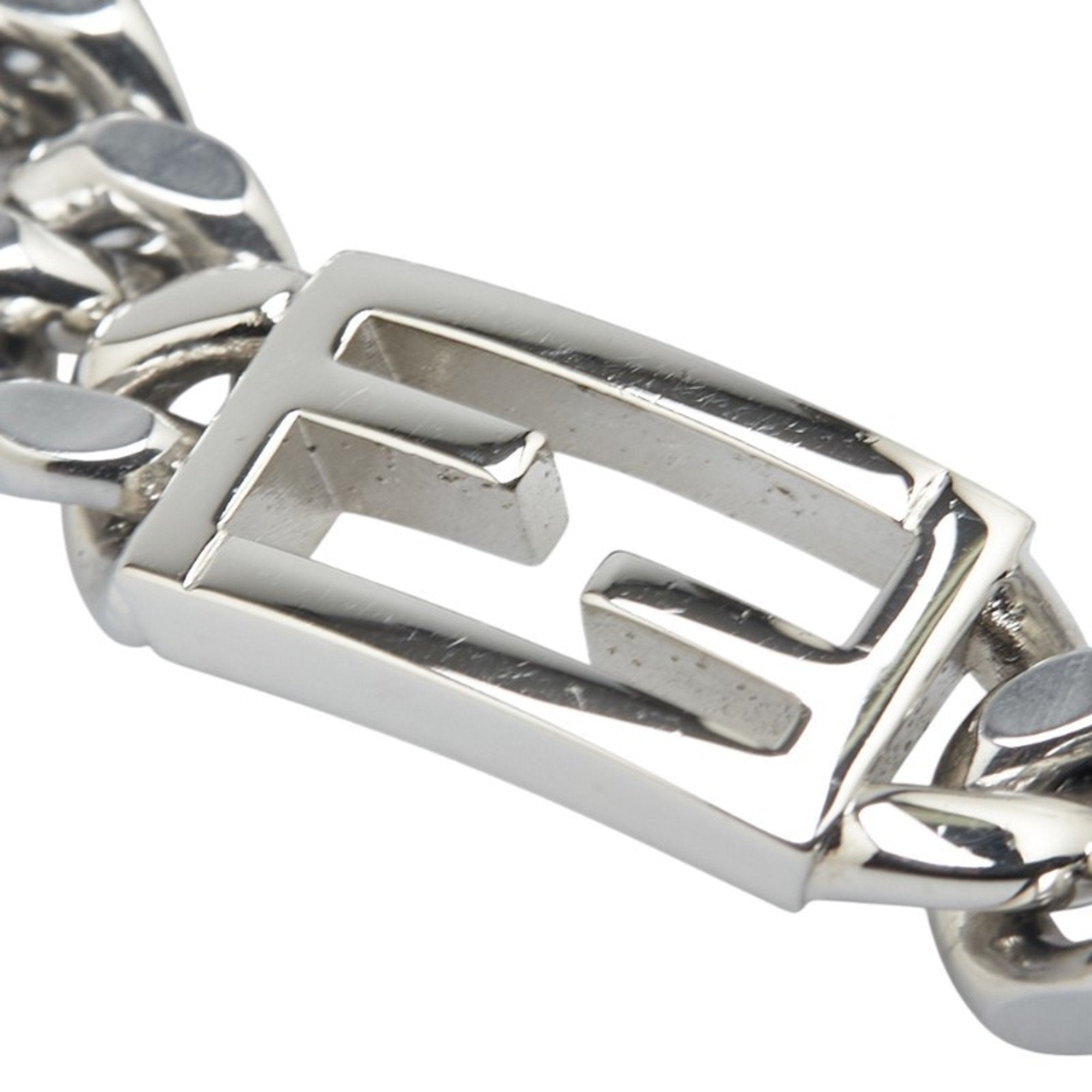 Baguette Chain Bracelet Sterling Silver