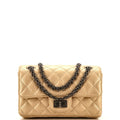 Reissue 2.55 Flap Bag Quilted Metallic Calfskin Mini
