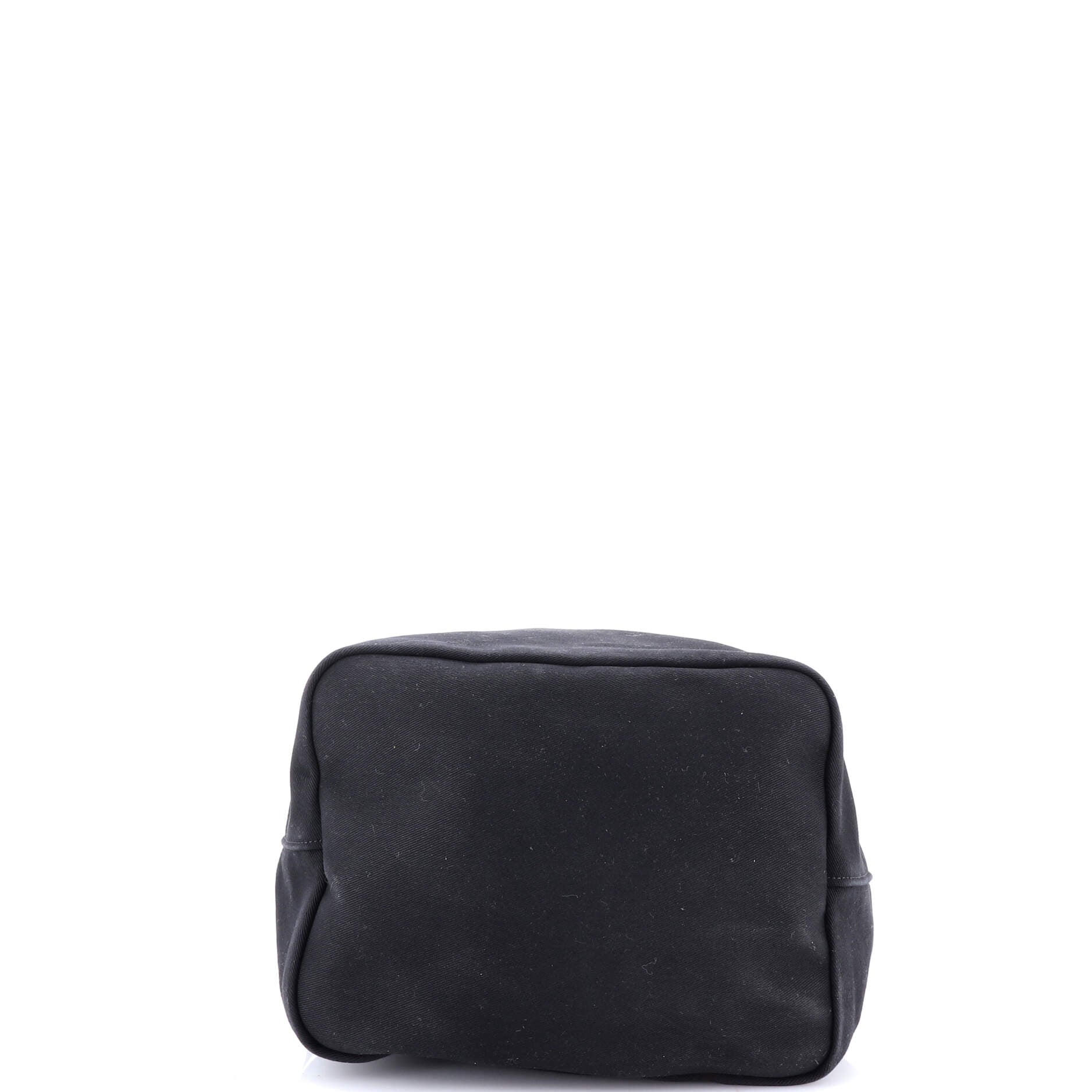 Rive Gauche Drawstring Sling Bag Stripe Canvas Medium