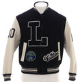 Men's Dreaming Varsity Jacket Wool Cashmere Blend and Leather