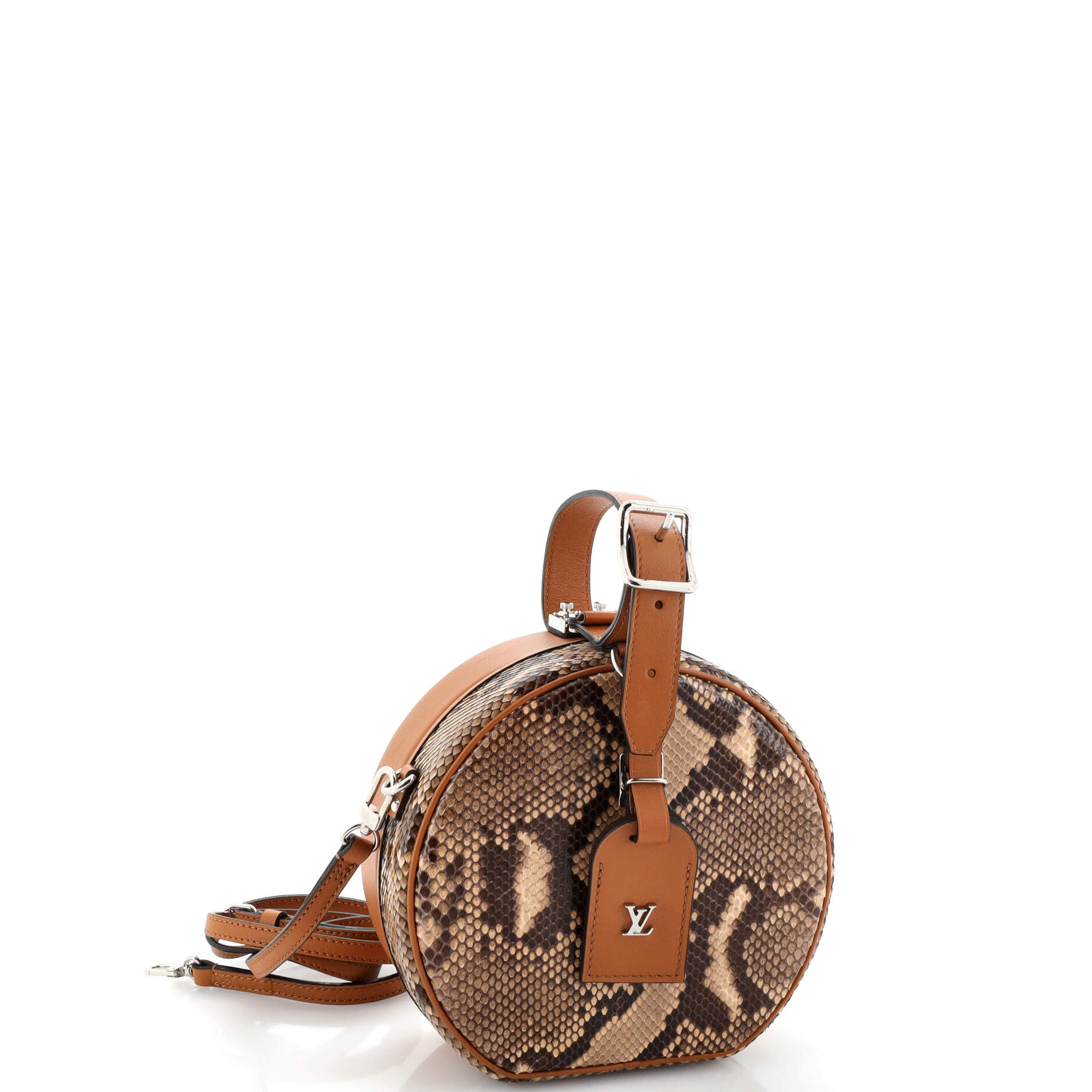 Petite Boite Chapeau Bag Leather and Python